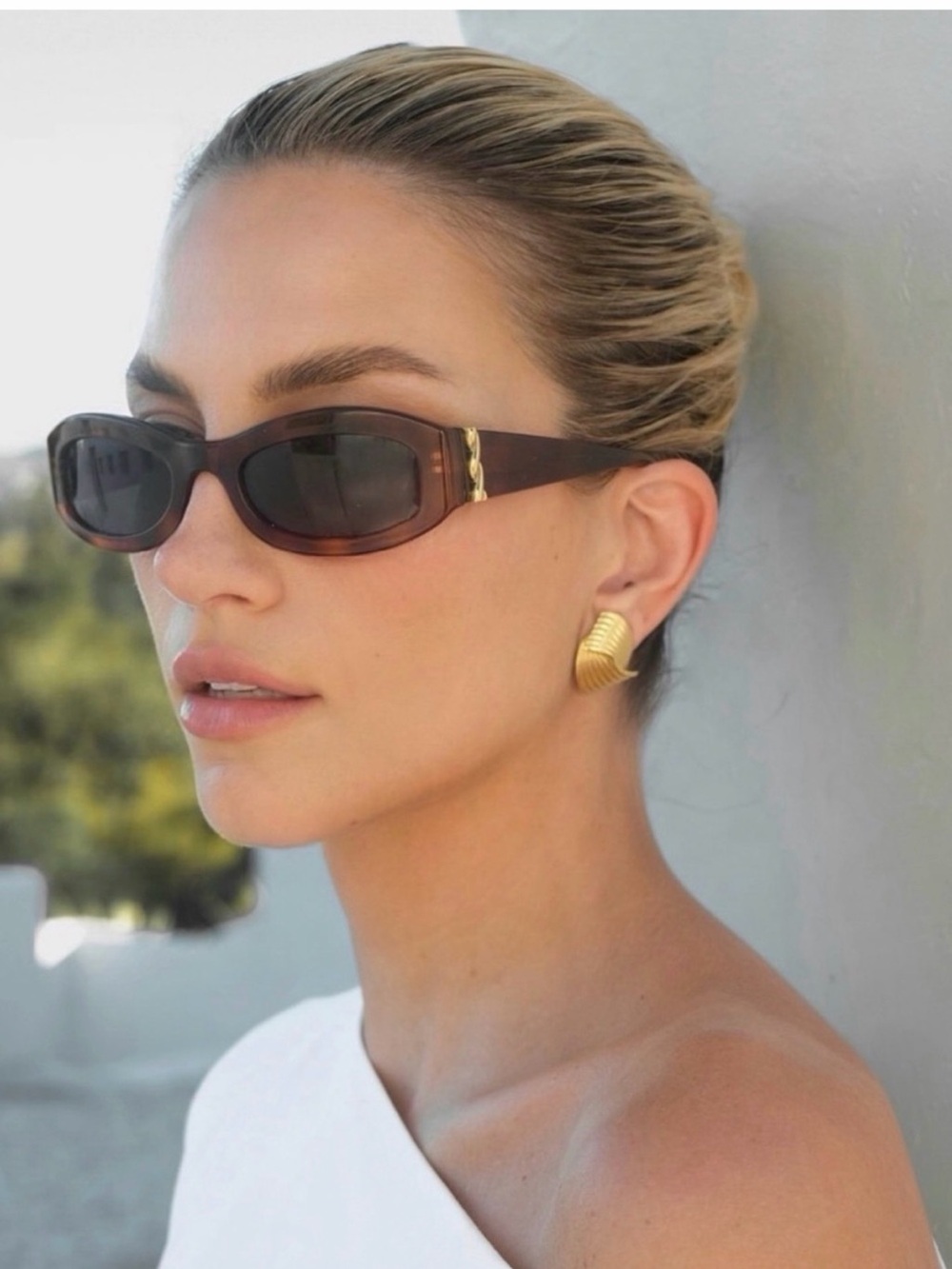 Aureum tortoise shell sunglasses